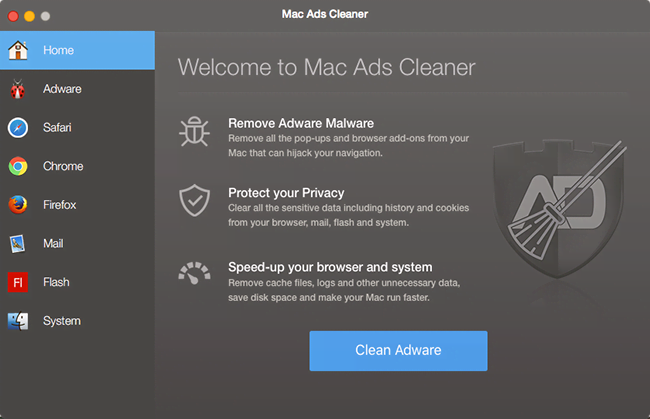 mac virus scan cleaner pop up